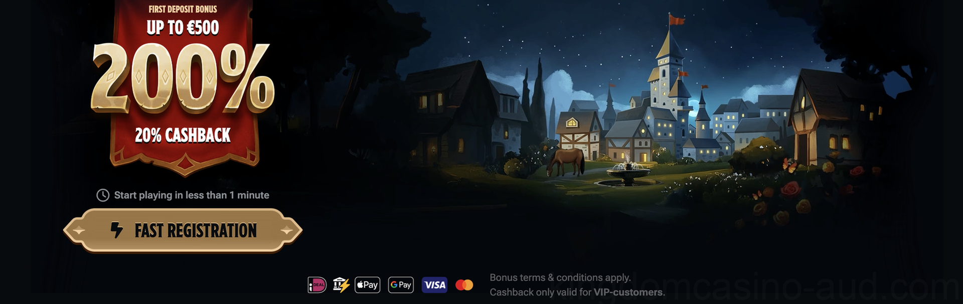 Kingdom Casino Welcome Bonus